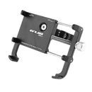 Aluminum Bicycle Handlebar Phone Holder Bracket for 3.5-6.2in Smartphone(A)