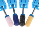 Electric Carbide Nail Art Drill File Bit Set Coarse Medium Fine Grit