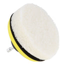 Set of 6 Scrub Brush Pads and 4 Inches Drill Power Brush Tile Scrubber Scouring