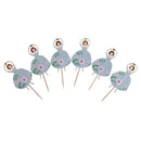 24pcs Mixed Dancing Princess Girls Cake Toppers Cupcake Picks Party Decora