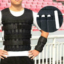 20kg Adjustable Weighted Vest Jacket Training Boxing A2F3 Waistcoat J4K3