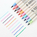 10 Colour Artist Brush Pens Watercolour Drawing Calligraphy Painting Pen Set !