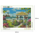 5D DIY Full Drill Diamond Painting Landscape Cross Stitch Embroidery Decor