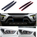 2pcs Universal Car Auto Rear Bumper Protector Corner Guard Anti-Scratch Strips