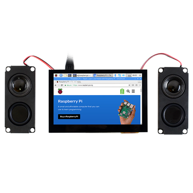 8ÃŽÂ© 5W Speaker Horn for Waveshare 5 Inch 7 Inch Raspberry Pi LCD Screen
