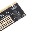 M.2 NVMe SSD NGFF to PCIE 3.0 X16 Adapter M Key Interface Card FULL SPEEDSJJC3C