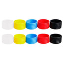 10 Pcs Tennis Racket Handle'S Silicone Ring Tennis Racket Grip Use Various