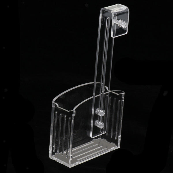 Crystal Aquatic Plant Cup Pot for Aquarium Aquascaping Fish Tank Planter