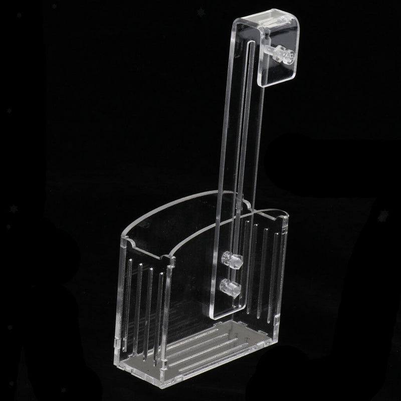 Crystal Aquatic Plant Cup Pot for Aquarium Aquascaping Fish Tank Planter