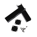 100*25*25mm Extruded PCB Aluminum Box Black Enclosure Electronic Project Case Cy