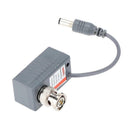 1 Pair Coax BNC Video DC Power RCA Audio Balun Transceiver to CAT5e 6