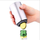 Automatic Bottle Opener Stainless Steel Bar Wine Beer Soda Open Glass Cap J1C0
