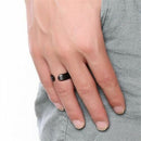 1*Acupressure Stop Insomnia Sleep Aid Anti Snore Ring Stopper Magnetic Therapy.