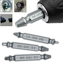 6Pcs Damaged screw extractor speed out drill bits broken bolt remover tool s ES