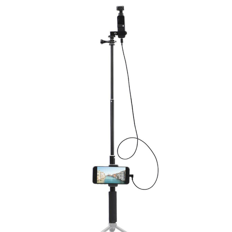 Extension Pole Selfie Stick For DJI OSMO Pocket Handheld Gimbal Stabilizer