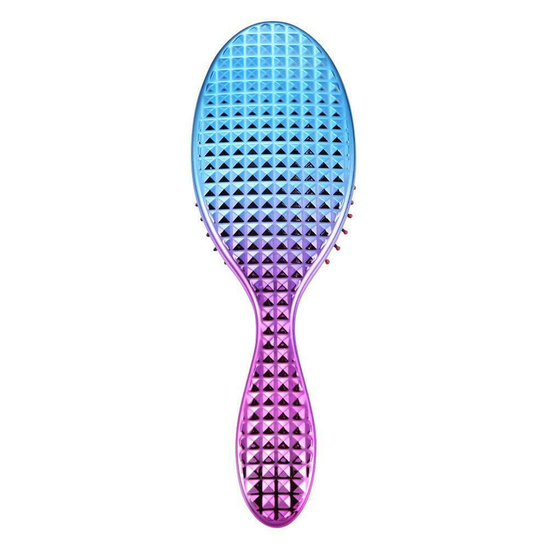 Anti-Static Scalp Massage Hair Comb Air Cushion Hair Styling Brush (Blue) A