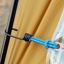 10 Pcs Elastic Bungee Cord Rope Hook for Luggage Tarp Roof Rack Tie Down
