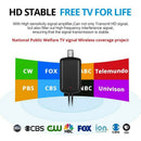 2018 Version TV Antenna, Indoor Digital HDTV Antenna Amplified 80 Mile Rang