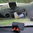 Car Ornament Universal Phone Holder 360 Degree Rotation Pc + Silicone Car A