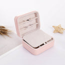 New L Women's Mini Stud Earrings Ring Jewelry Box Useful Makeup Organizer W
