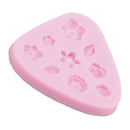 1PC Flowers Shape Silicone mold Fondant Cake Decoration SugarCraft Tools 3C