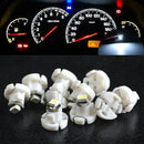 10x T4 T4.2 Neo Wedge 1-SMD White LED Cluster Instrument Dash Climate Bulbs New