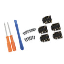 5Pc 3.5mm Headset Audio Jack Socket + Screwdrivers Set for Xbox One S Controller