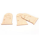 5pcs Wooden Christmas Fairy Door Embellishments Craft Ornaments##FBJBTOCA
