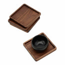 Wood Drink Coaster Tea Coffee Cup Mat Table Heat Resistant Round Drink Mats H6H9