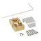 Solid Brass Diff Cover for Axial SCX24 AXI90081 1:24 RC Car Upgrade Parts