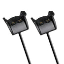 2PCK Charger for Garmin Vivosmart HR, Replacement Charging Cable Cord for G E4I4