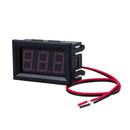 2 Wire Blue DC 4.5-30V LED Panel digital display Voltage Meter Voltmeter S4Z3