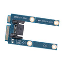 mSATA to SATA Hard Disk Converter Card Supports Full&Half height Riser