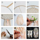 DIY Feathers Handicraft Dreamcatcher Handmade Dream Catcher Net Wall Decor