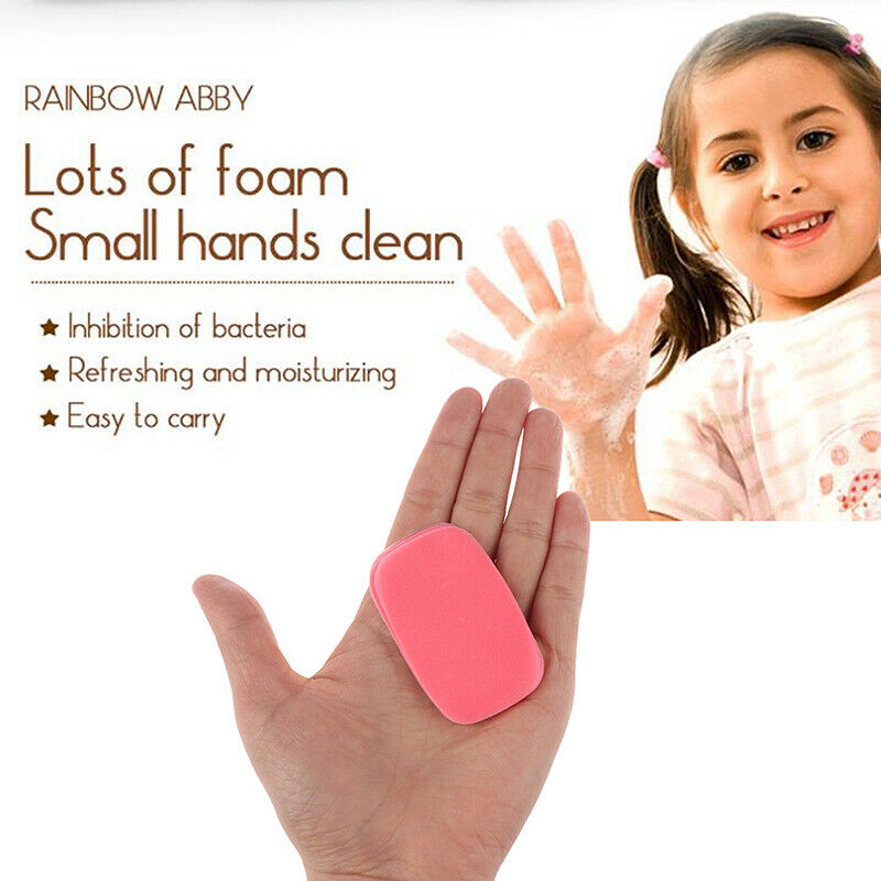 100*Portable Outdoor Travel Soap Paper Mini Paper SoaY Hn