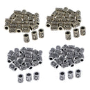96Pcs Norse Vikings Braiding Beads For Hair Braids Beard  DIY Jewelry Making