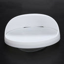 Wall Soap dish / soap box in Plastic with Suction Cup, White