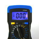 Digital Multimeter, Volt Amp Ohm Meter with Diode and Continuity Test Blue