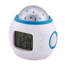 Sky Star LED Night Light Projector Lamp Bedroom Digital Musical Alarm