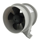 In-Line Bilge Quiet Blower 12 Volt-4'' inch Dia. Hose suit Boat Marine, White
