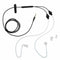 3.5mm Plug Air Tube Anti-Radiation Earphone 2 Air Acoustic Tube Stereo Head M4V9