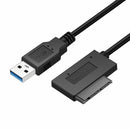 USB 3.0 to Micro-SATA Adapter Cable for 1.8inch HDD SSD Converter Cord USB3.O9U4