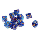 10pcs 10 Sided Dice D10 Polyhedral Dice for    DND MTG RPG High quality Blue