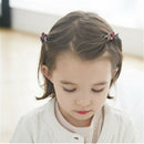 50 PCS Kids Baby Plastic Girls Hairpins Mini Claw Hair Clips Clamp Flower Ew