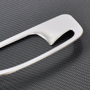 Chrome Interior Door Handle Bowl Cover Trim Frame Molding fit for BMW 5 F10 F18