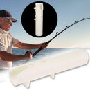 Boat Plastic Rod Holder 2 Tube Fishing Plastic Rod Holder White Specially R J5X0