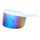 4Pcs Half Face Shield Sunglasses Visor Goggle Eye Protective Windproof Eyeglass