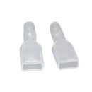 200Pcs/50Pairs Female Male Spade Crimp Terminals Sleeve Wire Wrap Connector W6X9
