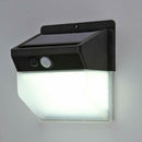 118LED Solar Motion Sensor Wall Light Outdoor Waterproof Garden Security Lamp