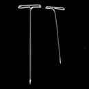 Canvas Manikin Head Canvas Block +150x Metal Wig T-Pins for Salon Wig Hair